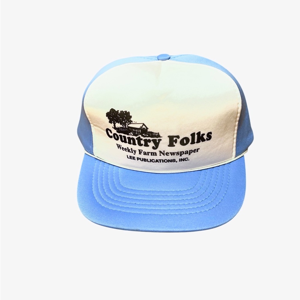 Vintage Country Folks Foam Trucker Hat